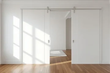 Montaż drzwi przesuwnych w eleganckim stylu