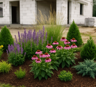 Projekt ogrodowych rabat - zdjęcie – ujęcie główne