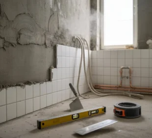 remont łazienki - efekt końcowy