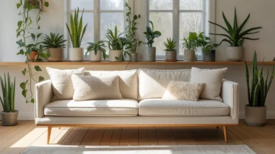 Łatwe w pielęgnacji rośliny doniczkowe w nowoczesnym wnętrzu