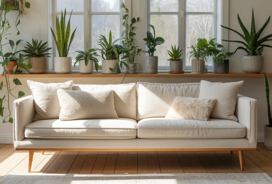 Łatwe w pielęgnacji rośliny doniczkowe w nowoczesnym wnętrzu