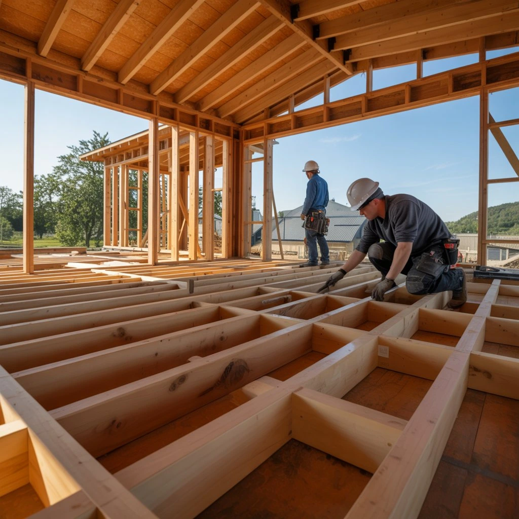 Jak zaprojektować strop drewniany