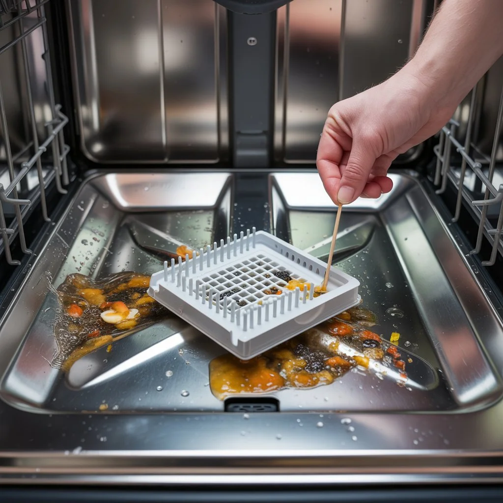 Zmywarka nie domywa naczyń