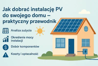 Instalacja PV do twojego domu, praktyczny poradnik