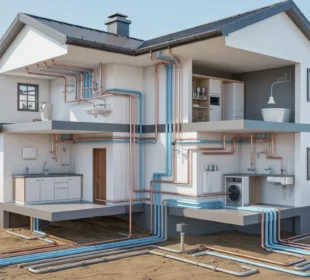 instalacja kanalizacyjna w domu jednorodzinnym