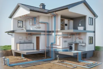 instalacja kanalizacyjna w domu jednorodzinnym