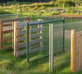 tanie ogrodzenie działki