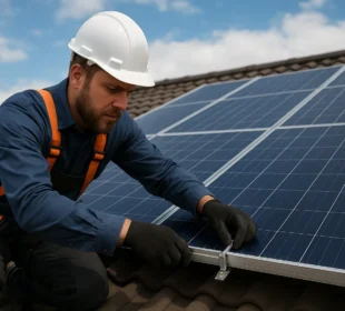 Instalacja paneli fotowoltaicznych na dachu – przykłady błędów montażowych, których należy unikać