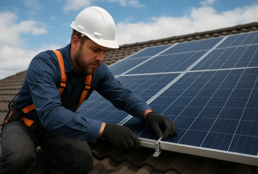 Instalacja paneli fotowoltaicznych na dachu – przykłady błędów montażowych, których należy unikać