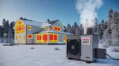 Jak przygotować dom pod pompę ciepła – termowizja budynku